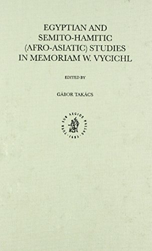9789004132450: Egyptian and Semito-Hamitic (Afro-Asiatic) Studies in Memoriam Werner Vycichl: In Memoriam W. Vycichl: 39 (Studies in Semitic Languages and Linguistics, 39)