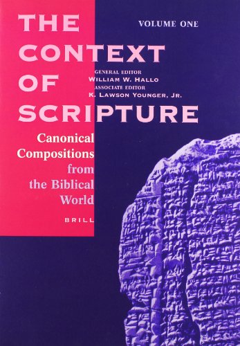 Imagen de archivo de Context of Scripture, Volume 1: Canonical Compositions from the Biblical World a la venta por Book Dispensary