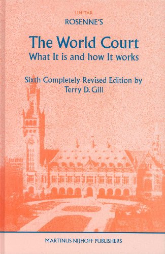 Stock image for Rosenne's the World Court: What It Is and How It Works for sale by Revaluation Books