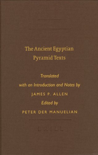 Beispielbild fr The Ancient Egyptian Pyramid Texts (Writings from the Ancient World, No. 23) (Sbl - Writings from the Ancient World) zum Verkauf von Books From California