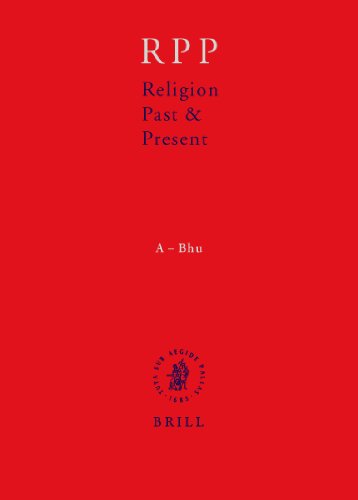 Imagen de archivo de Religion Past & Present: A-Bhu: Encyclopedia of Theology and Religion: Vol 1 a la venta por Revaluation Books