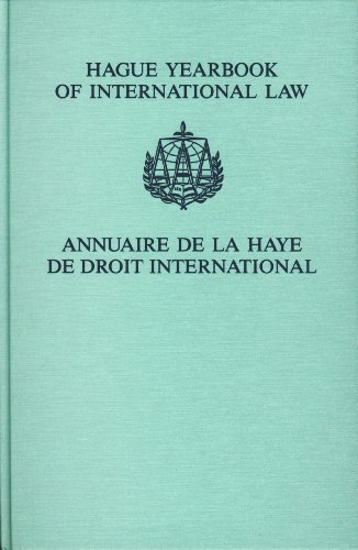 Stock image for Hague Yearbook Of International Law 2003: Vol 16 for sale by Revaluation Books
