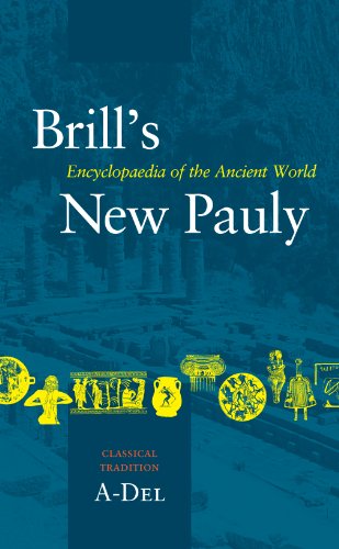 Stock image for Brill's New Pauly , Encyclopaedia of the Ancient World, Classical Tradition: Vol 1 for sale by Revaluation Books