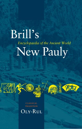 9789004142244: Brill's New Pauly Encyclopaedia of the Ancient World: Classical Tradition OLY-RUL