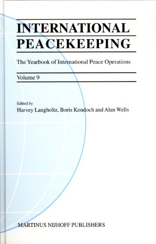 Imagen de archivo de International Peacekeeping: The Yearbook of International Peace Operations: Volume 9 a la venta por medimops