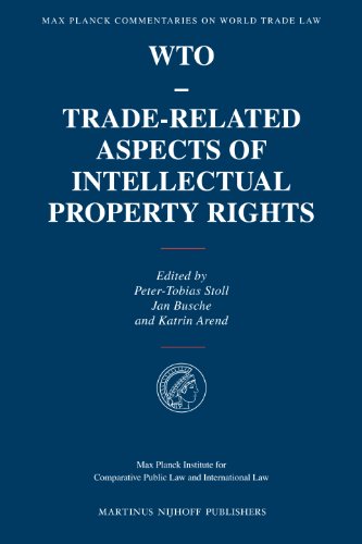 Stock image for Wto-Trade-related Aspects of Intellectual Property Rights: Vol 7 for sale by Revaluation Books