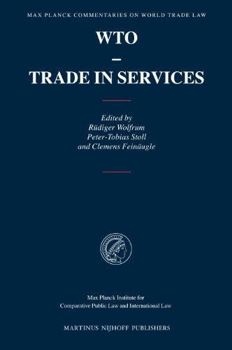 Beispielbild fr WTO - Trade in Services: 06 zum Verkauf von Kuba Libri