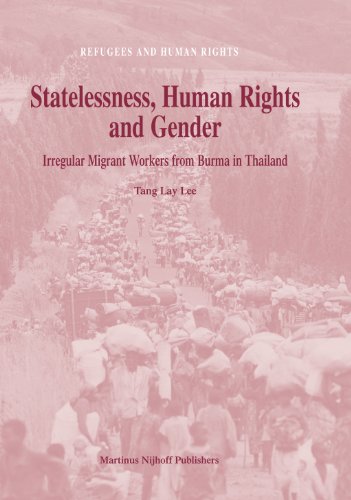 Statelessness, Human Rights And Gender: Irregular Migrant Workers from Burma in Thailand (Refugees and Human Rights). - Lee, Tang Lay