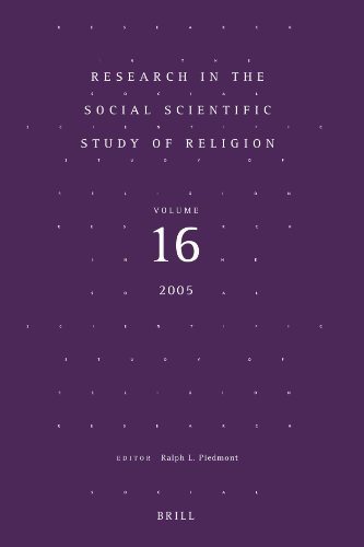 9789004147409: Research in the Social Scientific Study of Religion (RESEARCH IN THE SOCIAL SCIENTIFIC STUDY OF RELIGION, 16)