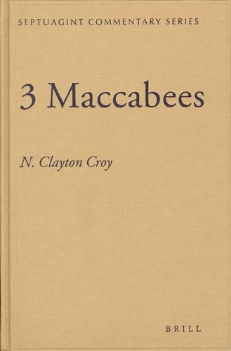 Stock image for 3 Maccabees (Septuagint Commentary Series) (Septuagint Commentary Series) for sale by Revaluation Books