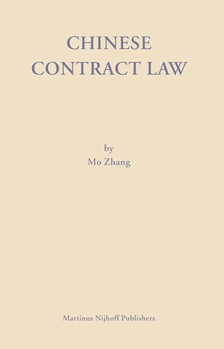 9789004150416: Chinese Contract Law: Theory and Practice