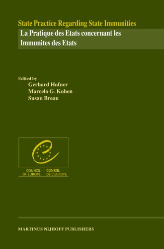 Stock image for State Practice Regarding State Immunities/ La Pratique Des Etats Concernant Les Immunites Des Etats for sale by Revaluation Books