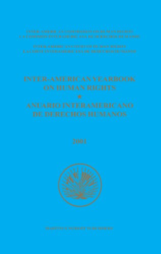 Stock image for Inter-american Yearbook on Human Rights / Anuario Interamericano De Derechos Humanos: Volume 17 2001 for sale by Revaluation Books