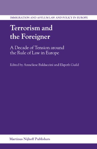 Imagen de archivo de Terrorism and the Foreigner: A Decade of Tension Around the Rule of Law in Europe (Immigration And Asylum Law And Policy in Europe, 11) a la venta por medimops