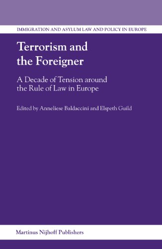 Terrorism and the Foreigner : Decade of tension around the Rule of Law in Europe