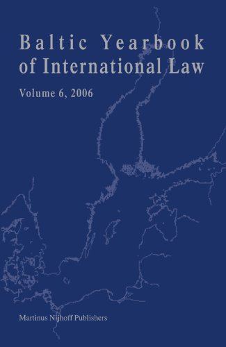 Beispielbild fr Baltic Yearbook of International Law, 2006 (Baltic Yearbook of International Law) zum Verkauf von Books From California