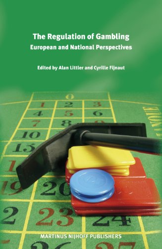 Beispielbild fr The regulation of gambling : European and national perspectives. zum Verkauf von Kloof Booksellers & Scientia Verlag