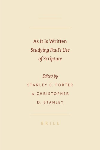 9789004157491: As It Is Written: Studying Paul's Use of Scripture: 50 (Society of Biblical Literature Symposium Series)