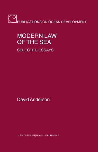9789004158917: Modern Law of the Sea: Selected Essays