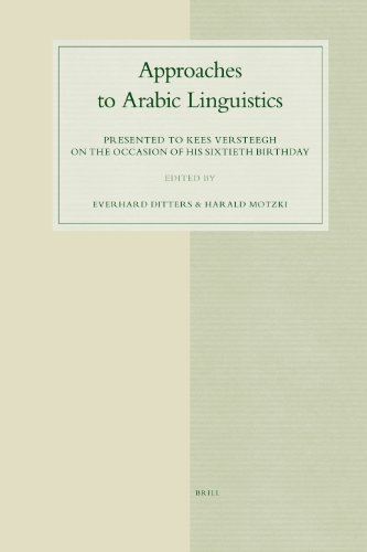 9789004160156: Approaches to Arabic Linguistics: Presented to Kees Versteegh on the Occasion of His Sixtieth Birthday (Studies in Semitic Languages & Linguistics): 49 (Studies in Semitic Languages and Linguistics)
