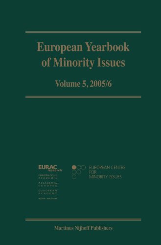 Stock image for European Yearbook of Minority Issues, Volume 5 (2005/2006) for sale by Sequitur Books