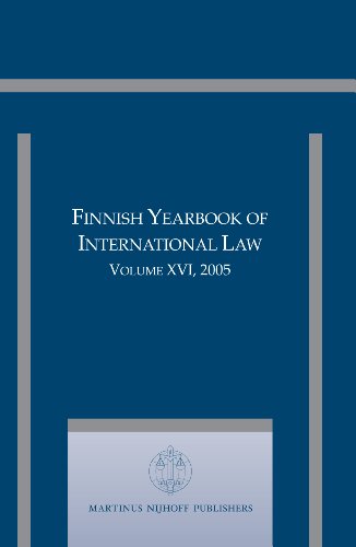 9789004162976: Finnish Yearbook of International Law (Volume XVI, 2005)