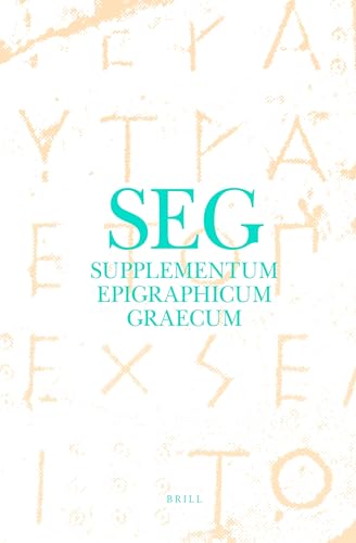 9789004164918: Supplementum Epigraphicum Graecum, Volume XXXIV (1984): 34