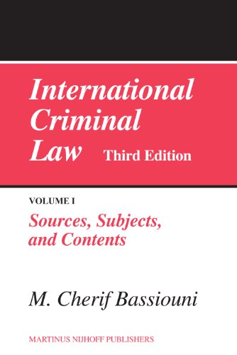 Beispielbild fr International Criminal Law. Volume 1 : Sources, subjects, and contents. 3rd edition. zum Verkauf von Kloof Booksellers & Scientia Verlag