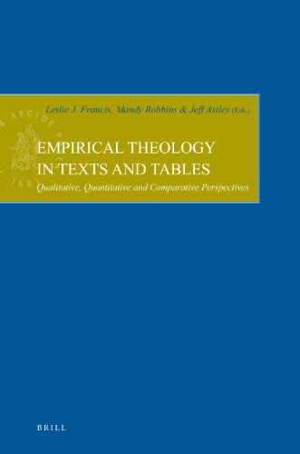 Beispielbild fr Empirical Theology in Texts and Tables (Empirical Studies in Theology) zum Verkauf von Books From California