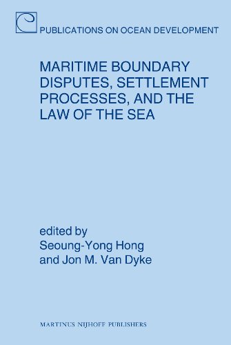 9789004173439: Maritime Boundary Disputes, Settlement Processes, and the Law of the Sea
