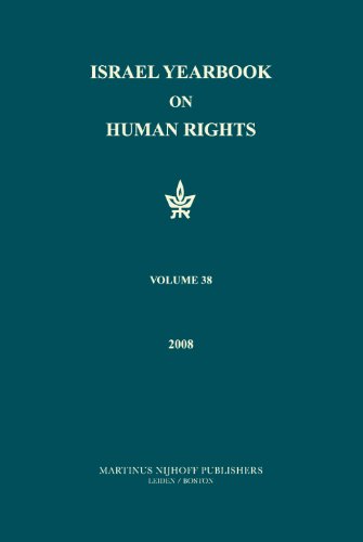 9789004173583: Israel Yearbook on Human Rights, 2008 (38)