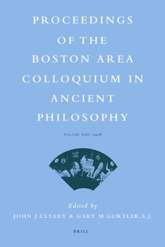 Imagen de archivo de Proceedings of the Boston Area Colloquium in Ancient Philosophy, 2008: Vol 24 a la venta por Revaluation Books