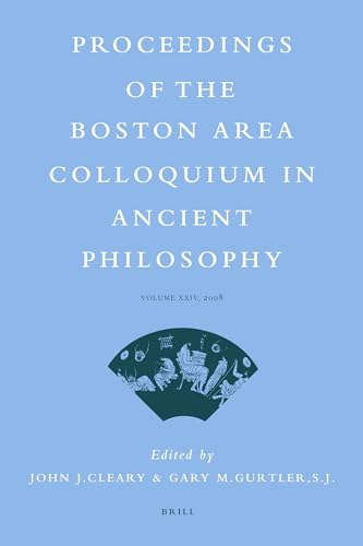 Imagen de archivo de Proceedings of the Boston Area Colloquium in Ancient Philosophy 2008 (Volume 24) a la venta por Zubal-Books, Since 1961