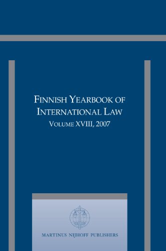 9789004182011: Finnish Yearbook of International Law: 2007 (18)