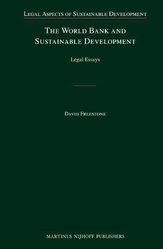 9789004183315: The World Bank and Sustainable Development: Legal Essays (Legal Aspects of Sustainable Development, 14)