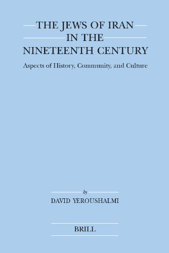 9789004186200: The Jews of Iran in the Nineteenth Century (Paperback): Aspects of History, Community, and Culture: 40 (Brill's Jewish Studies)