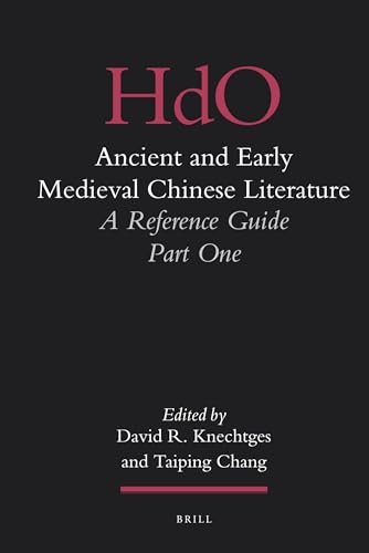 Imagen de archivo de Ancient and Early Medieval Chinese Literature: A Reference Guide: Vol 1 a la venta por Revaluation Books