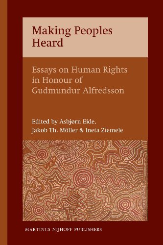 Beispielbild fr Making Peoples Heard: Essays on Human Rights in Honour of Gudmundur Alfredsson zum Verkauf von Revaluation Books