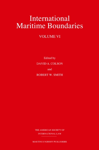 9789004192881: International Maritime Boundaries: Volume VI: 6