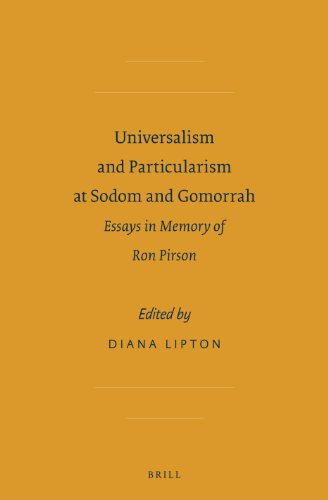 Stock image for Universalism and Particularism at Sodom and Gomorrah: Essays in Memory of Ron Pirson for sale by ThriftBooks-Dallas