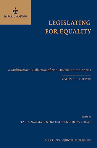 9789004226128: Legislating for Equality: A Multinational Collection of Non-Discrimination Norms: Europe (1)