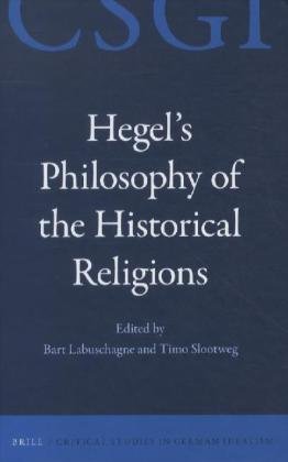 Beispielbild fr Hegel's Philosophy of the Historical Religions zum Verkauf von ThriftBooks-Dallas