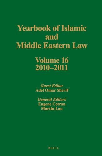 Beispielbild fr YEARBOOK OF ISLAMIC AND MIDDLE EASTERN LAW, VOLUME 16, 2010-2011 zum Verkauf von AVON HILL BOOKS