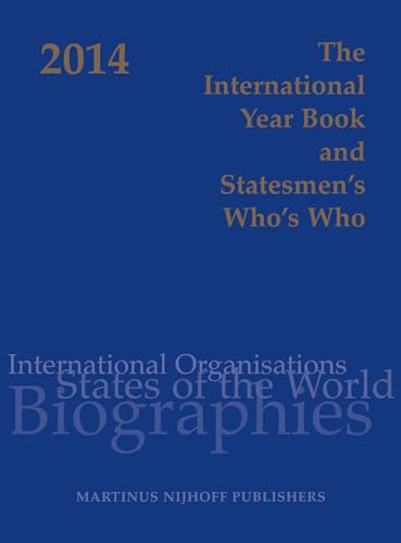 Stock image for The International Year Book and Statesmen's Who's Who 2014 for sale by Revaluation Books