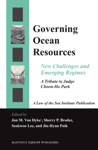 Stock image for Governing Ocean Resources: New Challenges and Emerging Regimes, a Tribute to Judge Choon-ho Park for sale by Revaluation Books
