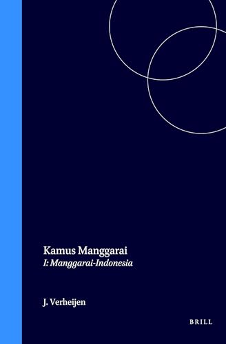 Imagen de archivo de Kamus Manggarai. Volume 1 a la venta por Revaluation Books