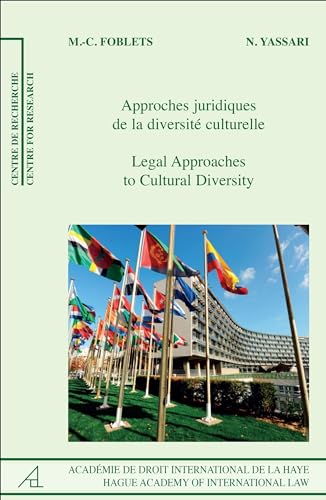 Imagen de archivo de Legal Approaches to Cultural DiversitMarie-Claire Foblets a la venta por Iridium_Books