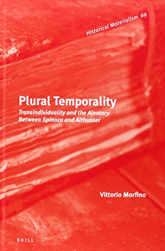 Beispielbild fr Plural Temporality: Transindividuality and the Aleatory Between Spinoza and Althusser zum Verkauf von Revaluation Books