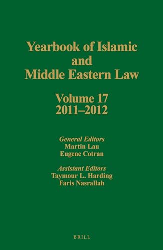 Beispielbild fr Yearbook of Islamic and Middle Eastern Law, Volume 17 (2011-2012) zum Verkauf von ThriftBooks-Atlanta