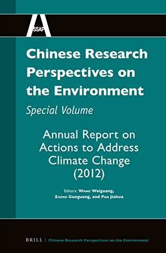 Beispielbild fr Chinese Research Perspectives on the Environment. Special Volume : Annual Report on Actions to Address Climate Change (2012) zum Verkauf von Joseph Burridge Books